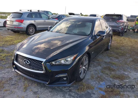 2018 Infiniti Q50 3.0T Sport from USA, damaged, VIN JN1EV7AP6JM361547